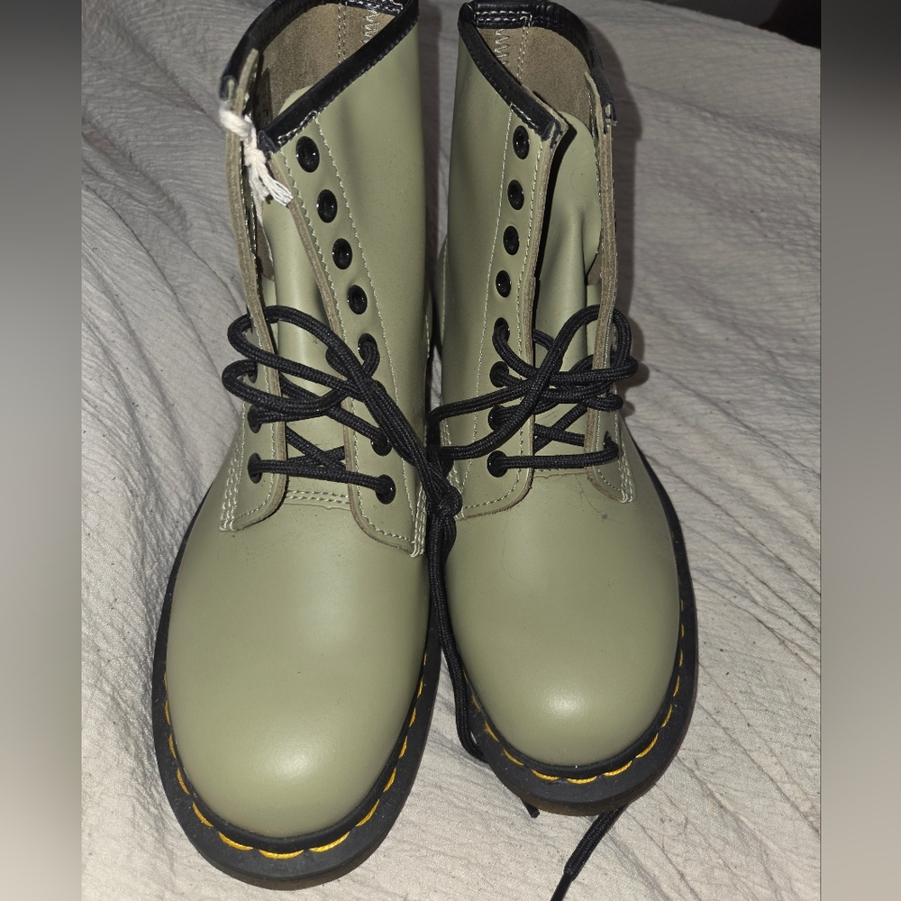 Women's Green Dr. Martens Size 8